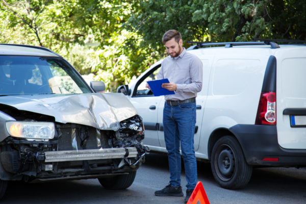 accidente furgoneta de alquiler